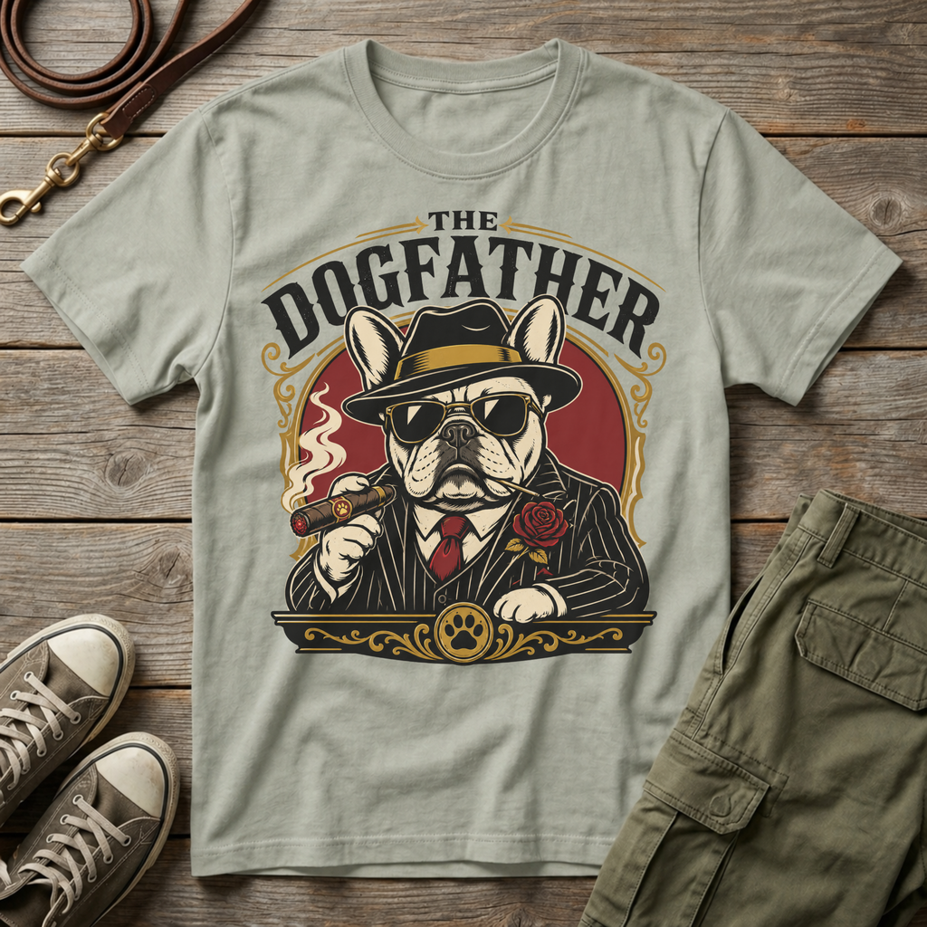 Frenchie Dog Father T-Shirt