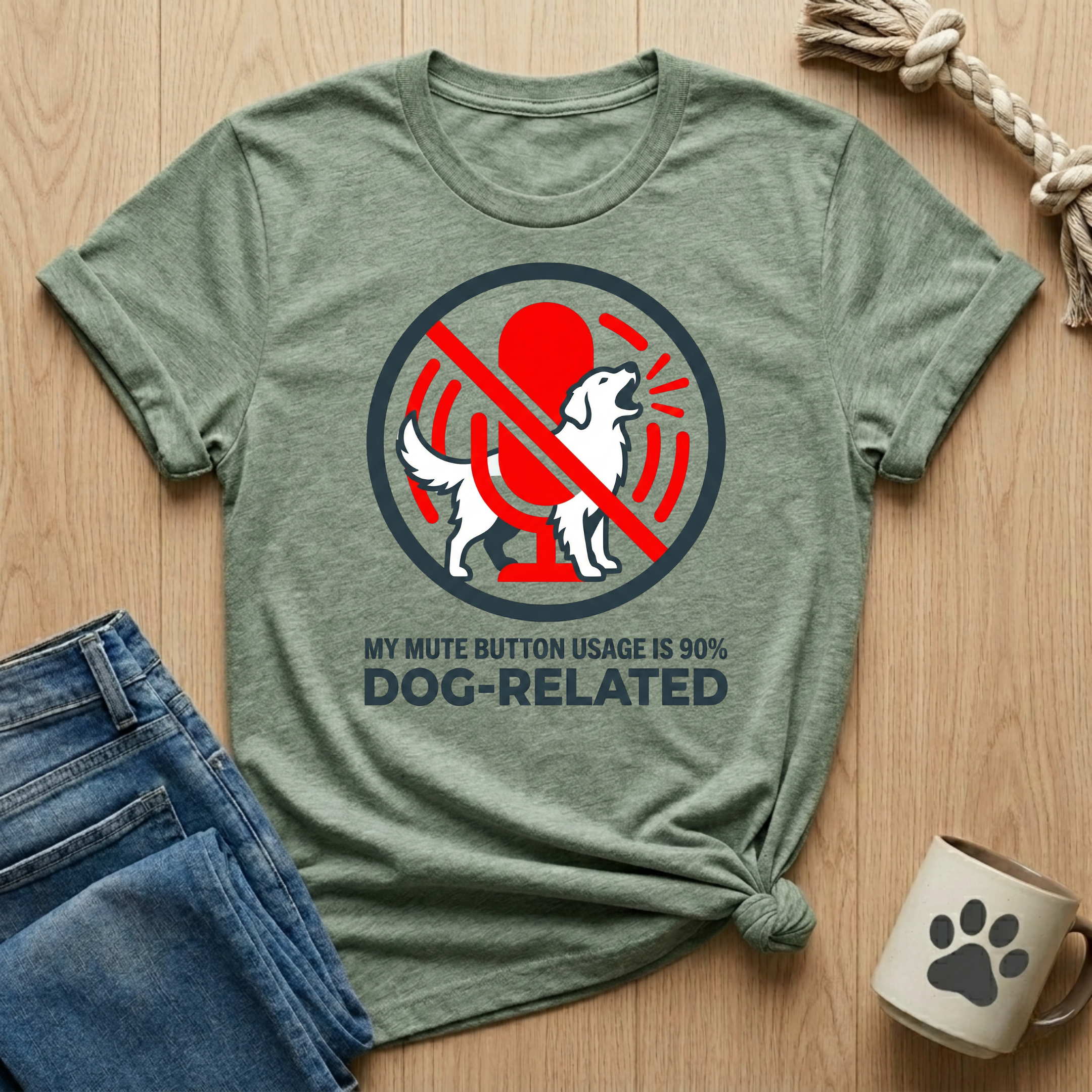 Mute Button Usage T-Shirt
