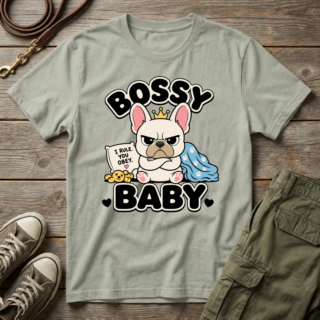 Frenchie Bossy Baby T-Shirt