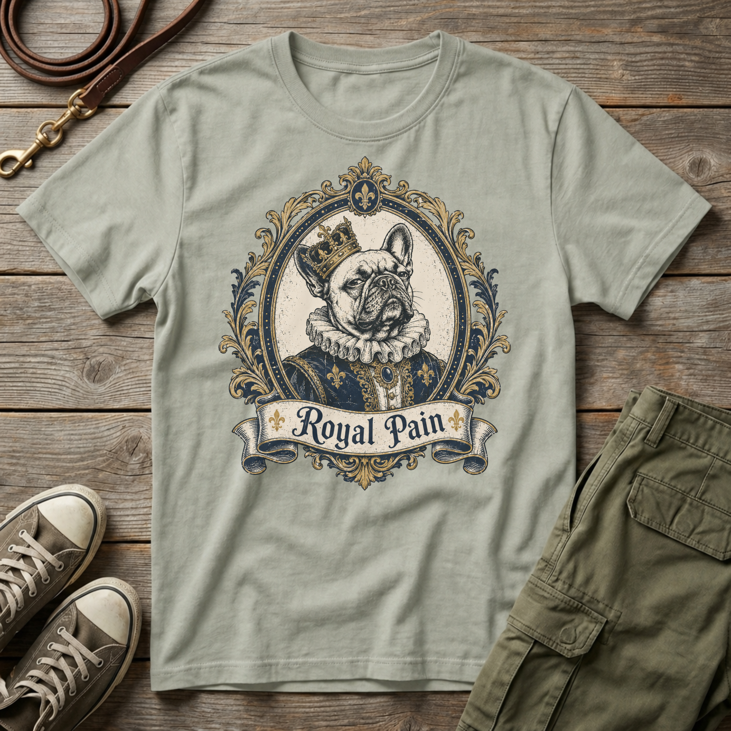 Frenchie Royal Pain T-Shirt