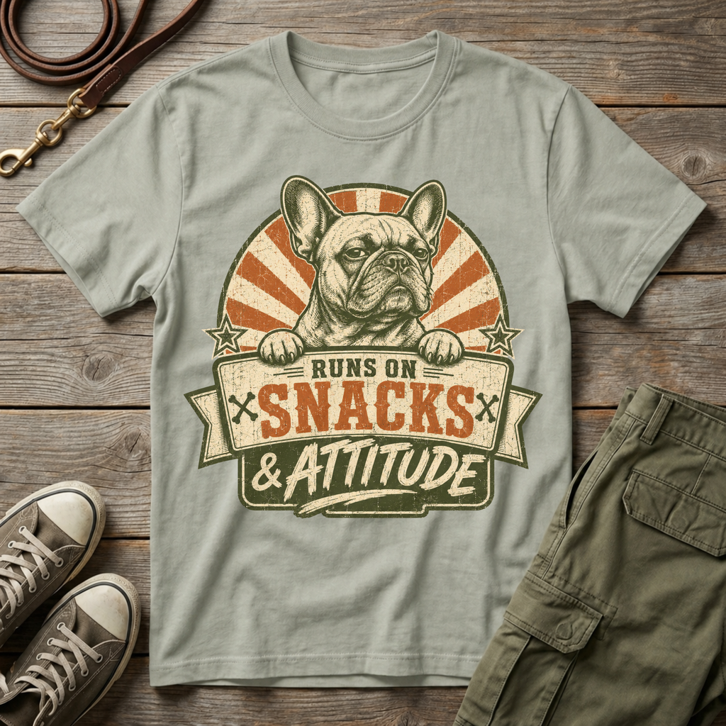 Runs on Snacks and Attitude T-Shirt