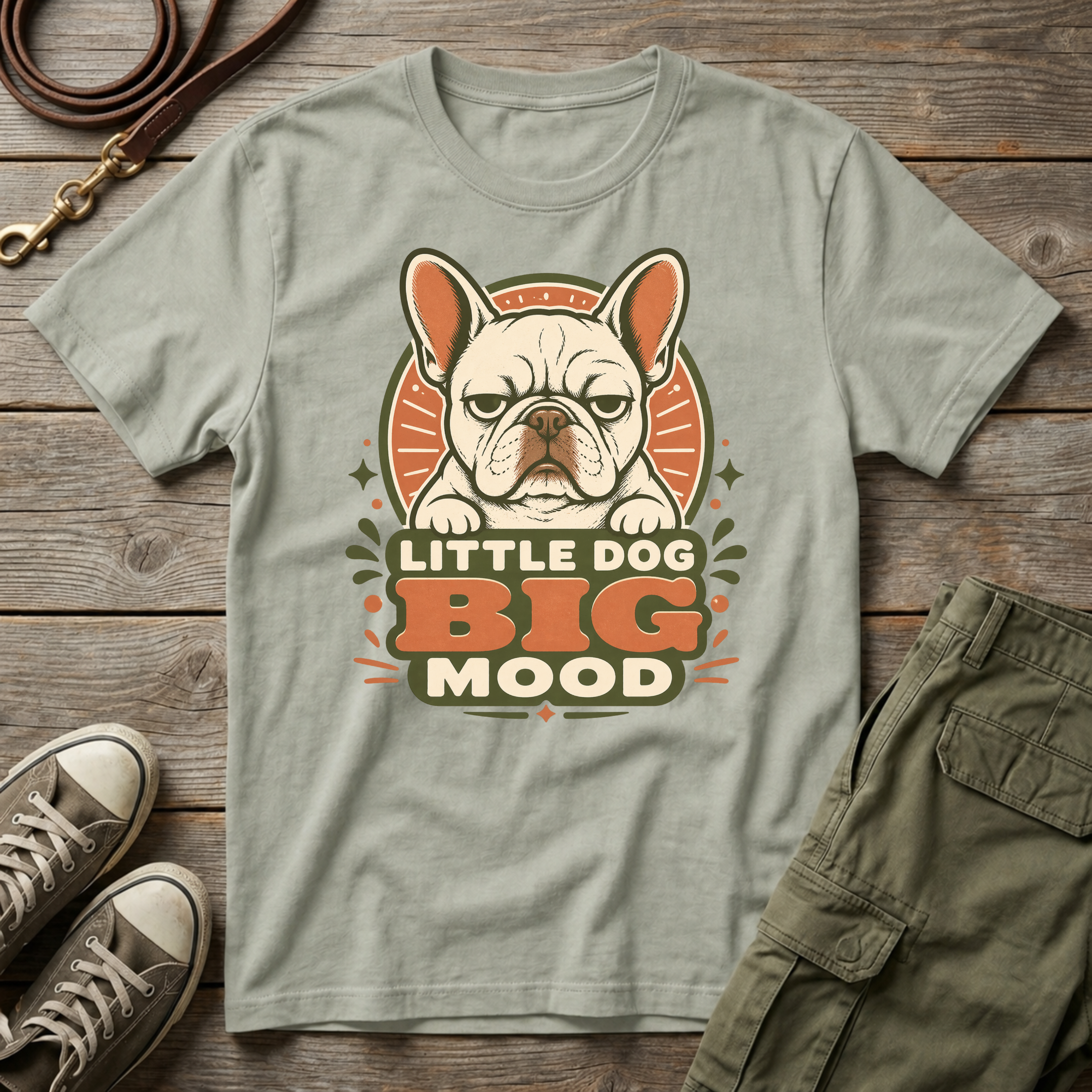 Frenchie Big Mood T-Shirt