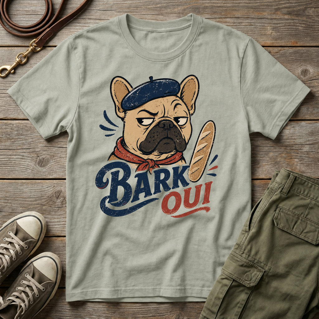 Frenchie Bark Oui T-Shirt
