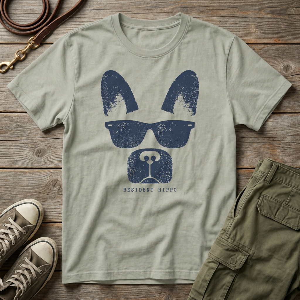 Frenchie Resident Hippo T-Shirt