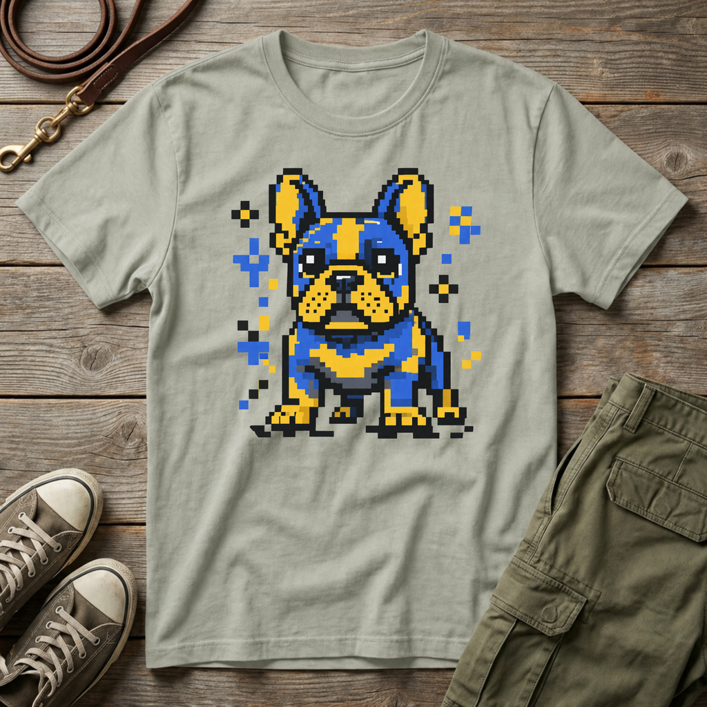Frenchie Pixel T-Shirt