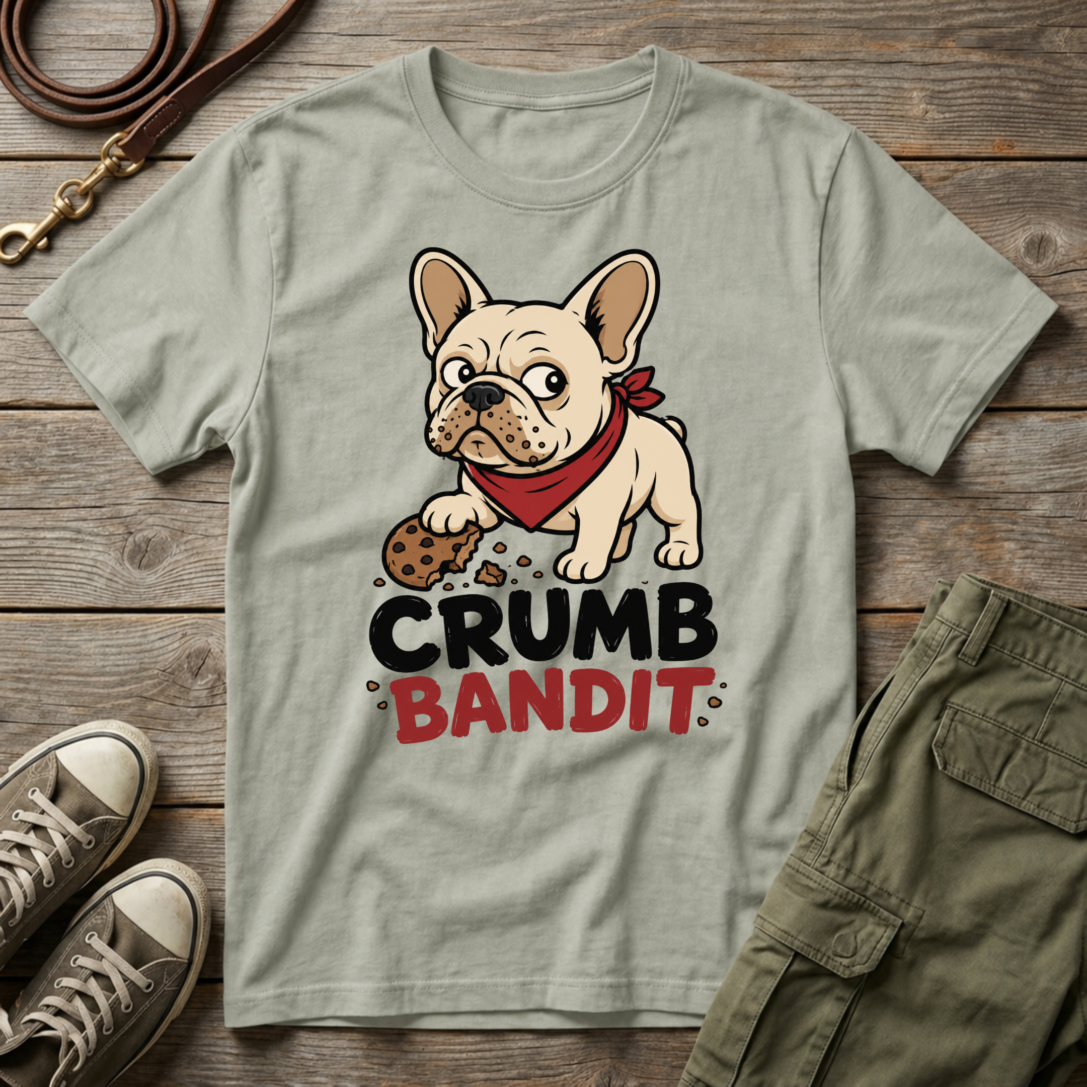 Frenchie Crumb Bandit T-Shirt