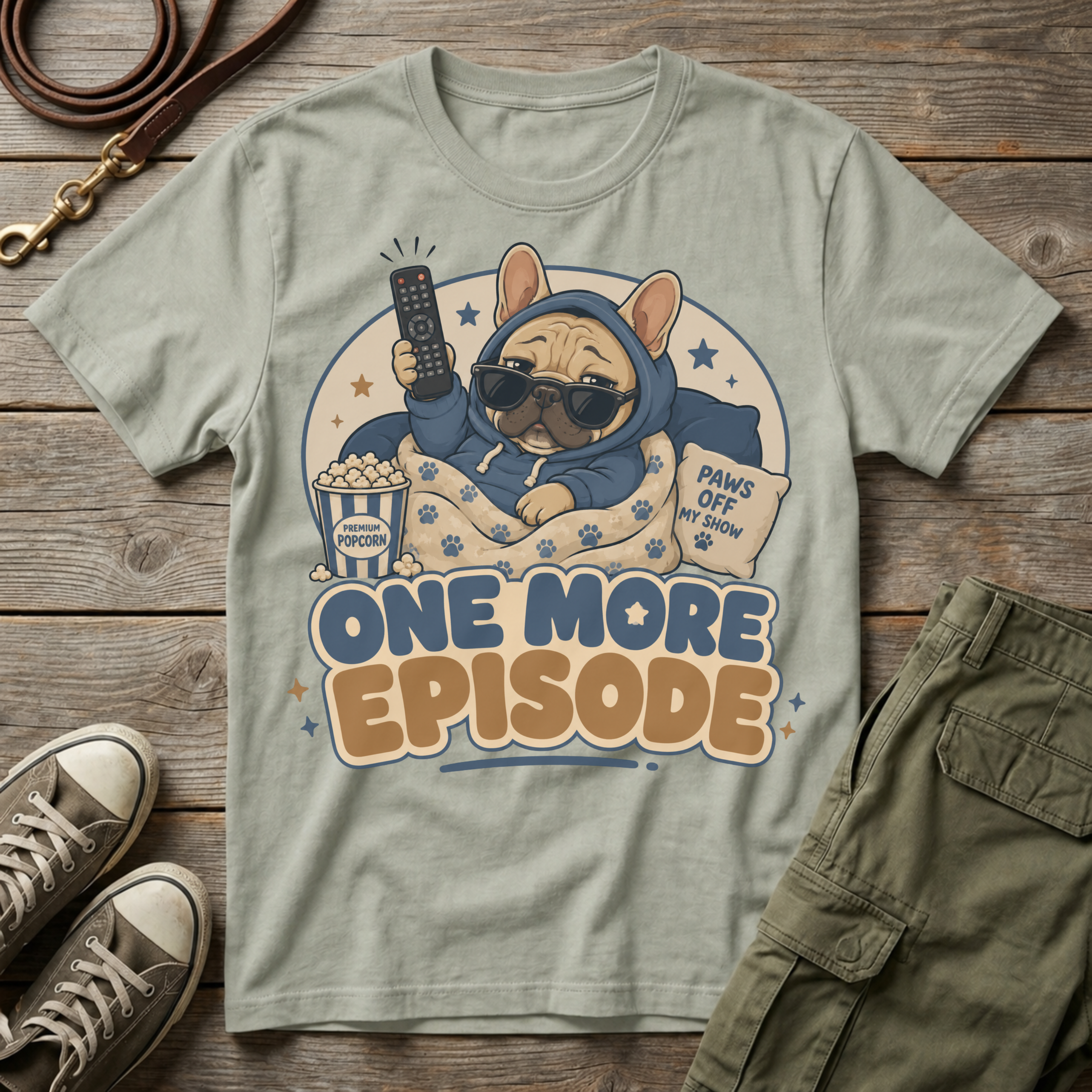 Frenchie One More Episode T-Shirt