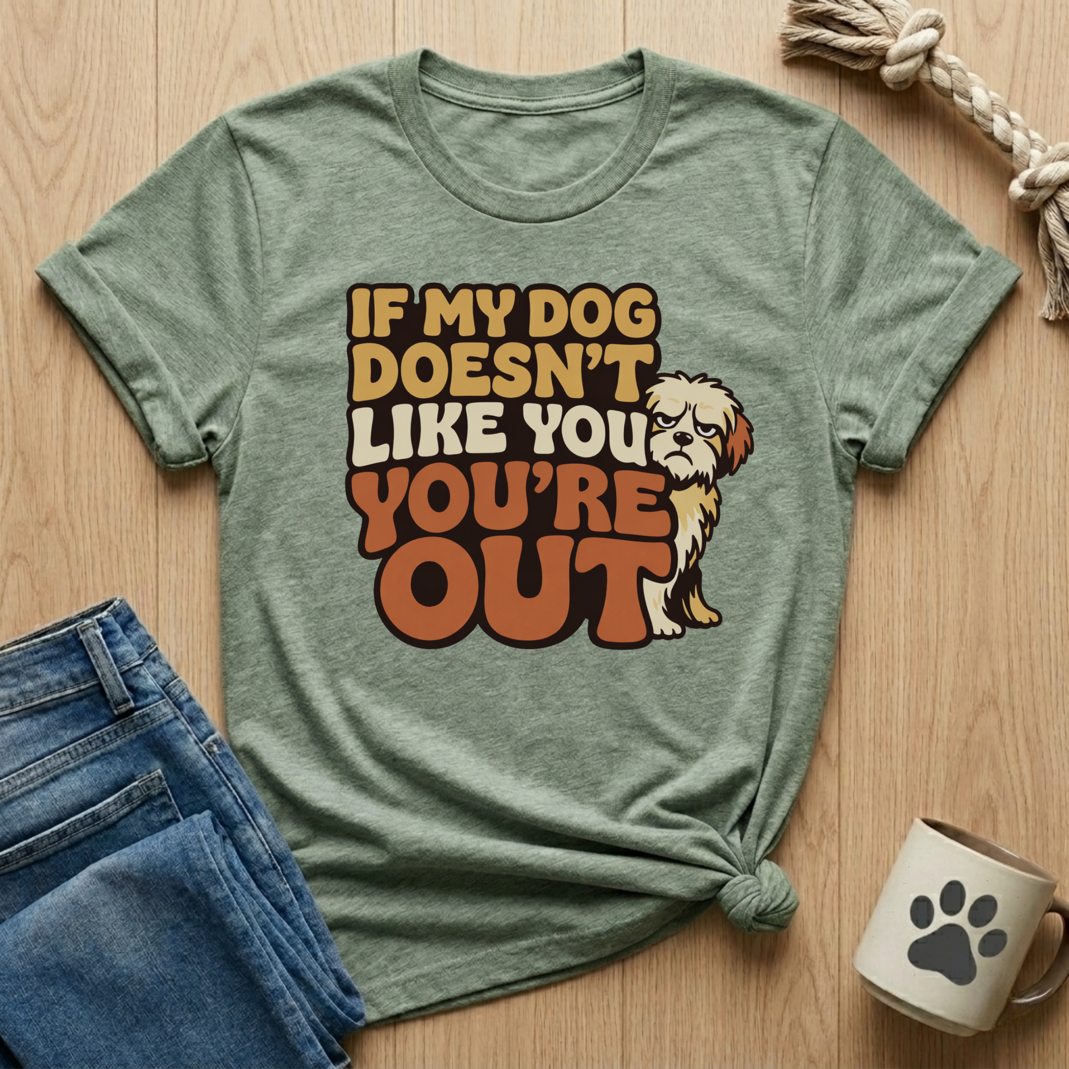 Dog Doesn't Like You - You're Out T-Shirt