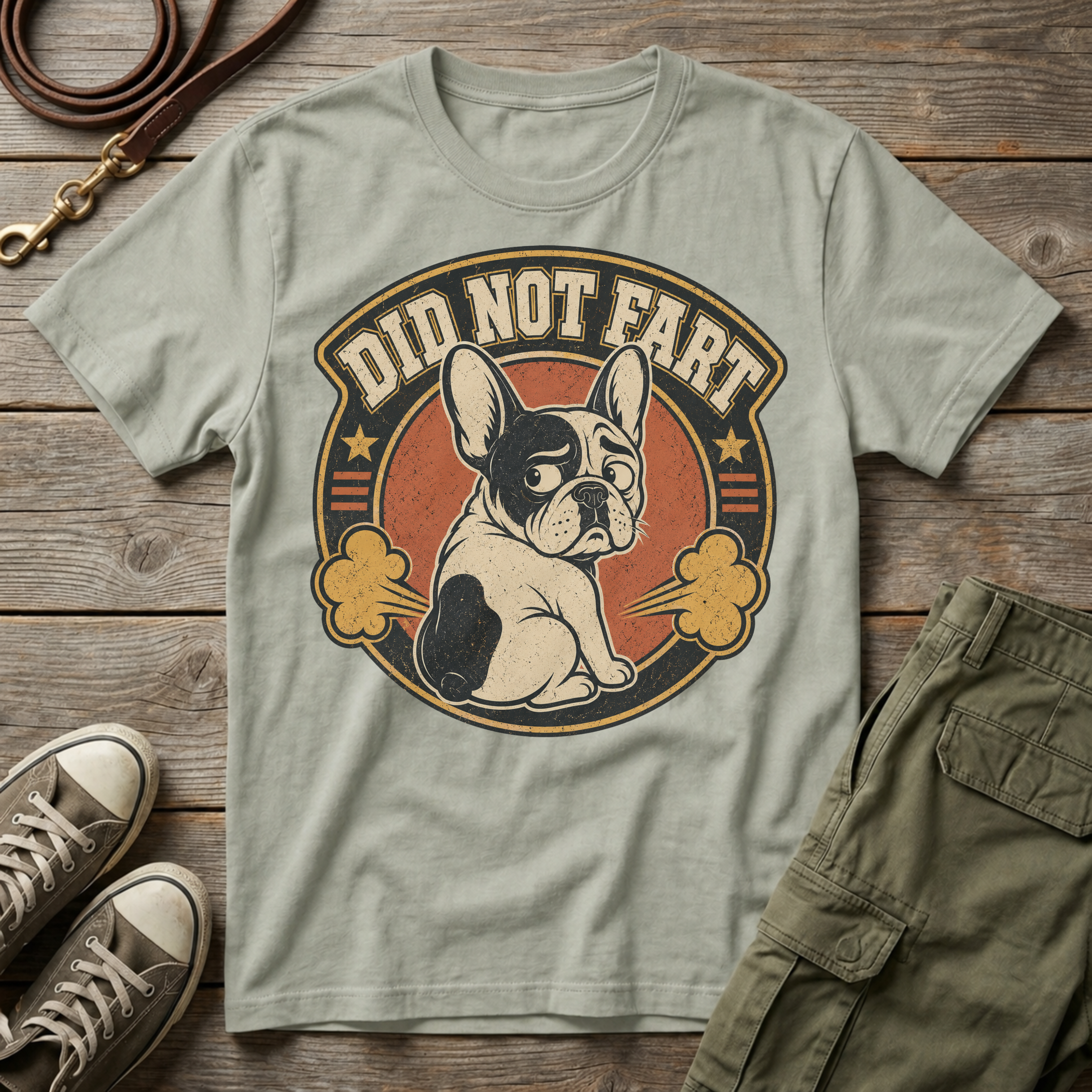 Frenchie Did Not Fart T-Shirt