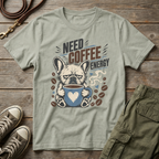 Frenchie Need Coffee T-Shirt