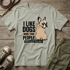 Frenchie More Than People T-Shirt