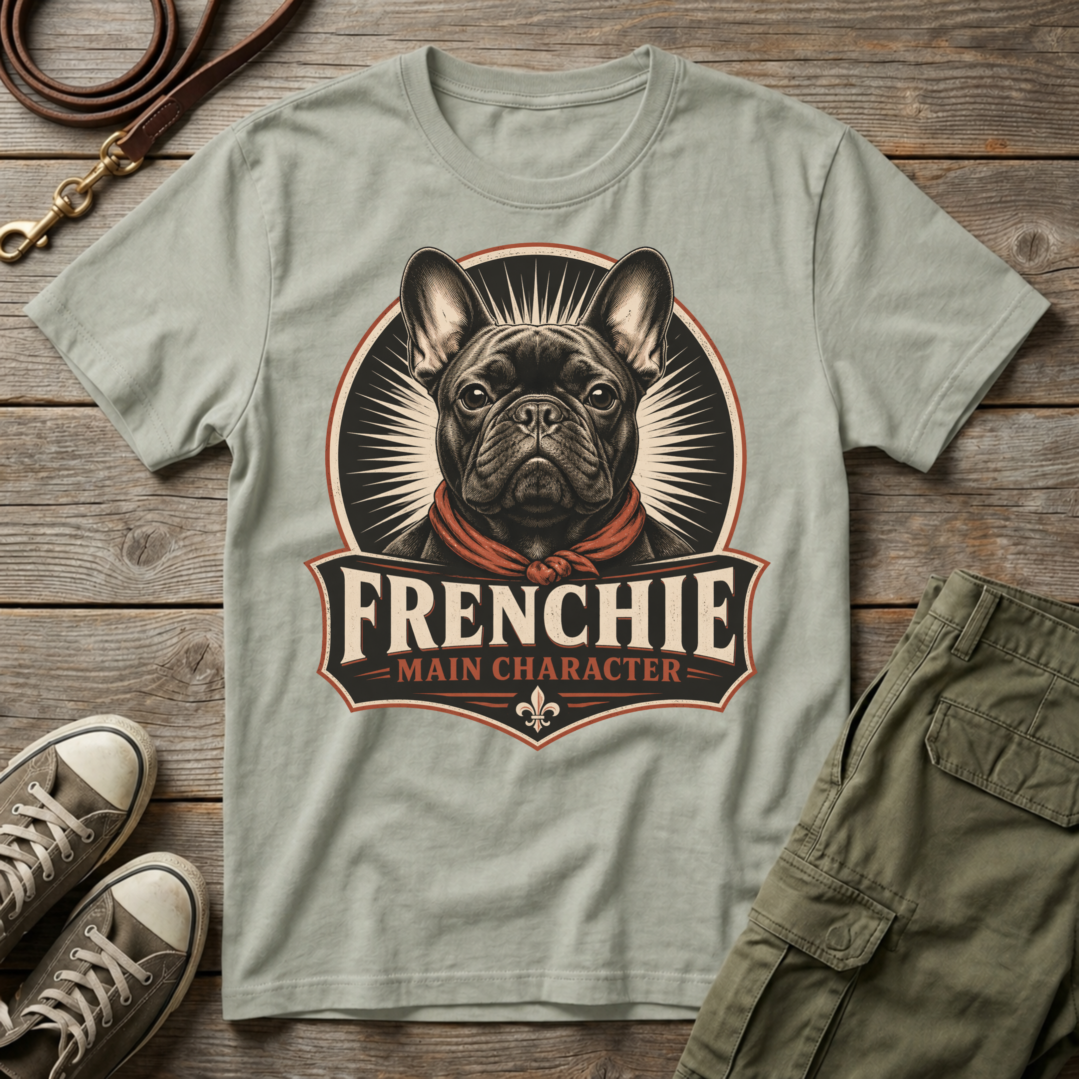 Frenchie Main Character T-Shirt