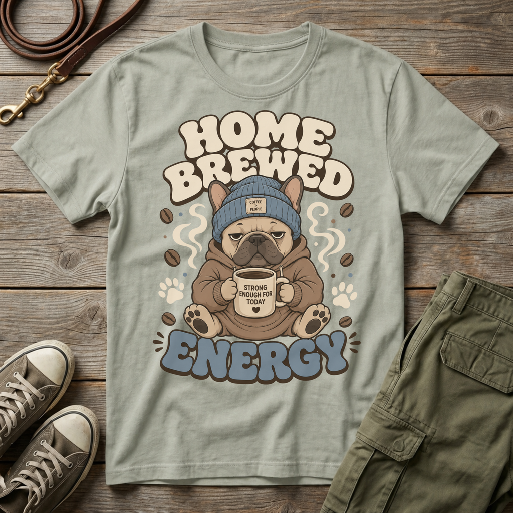 Frenchie Home Brewed T-Shirt