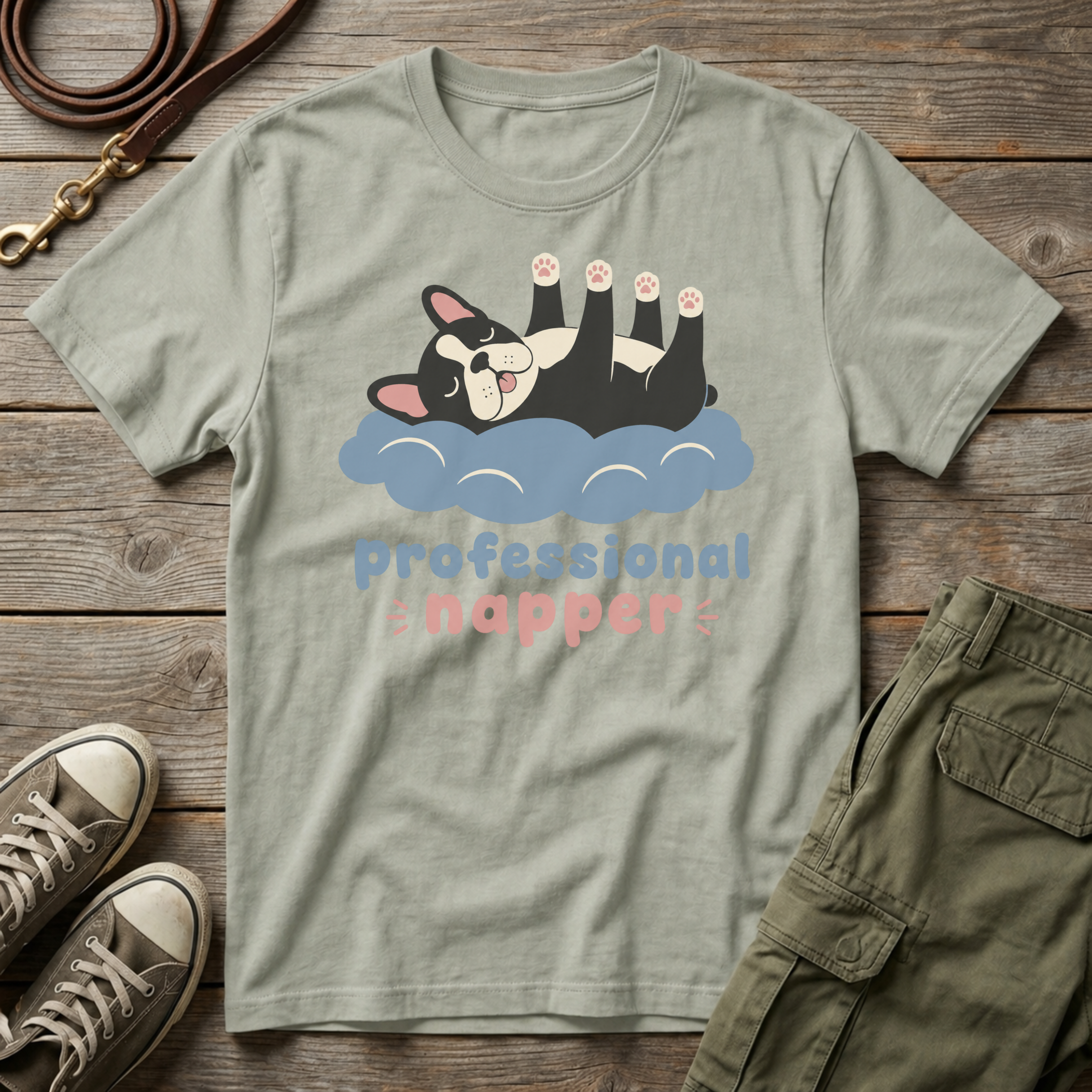 Frenchie Professional Napper T-Shirt