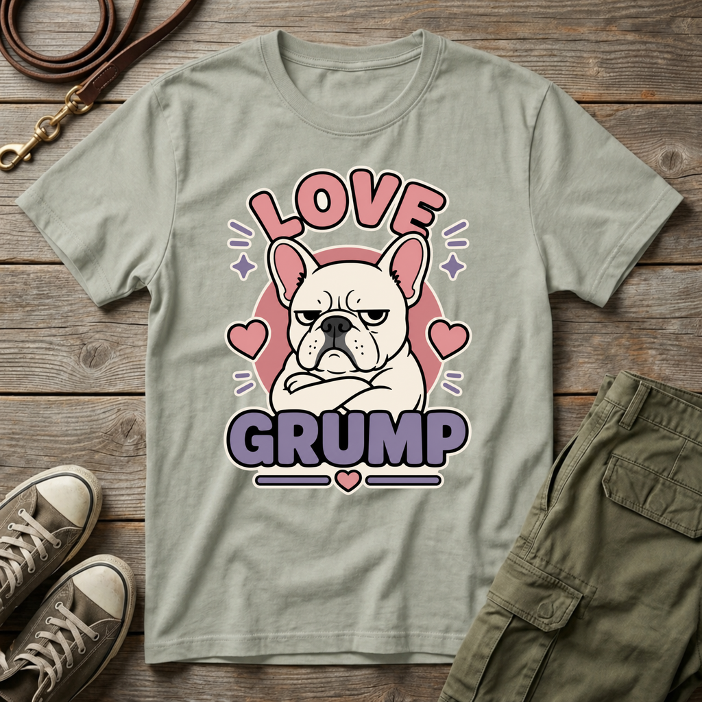 Frenchie Love Grump T-Shirt