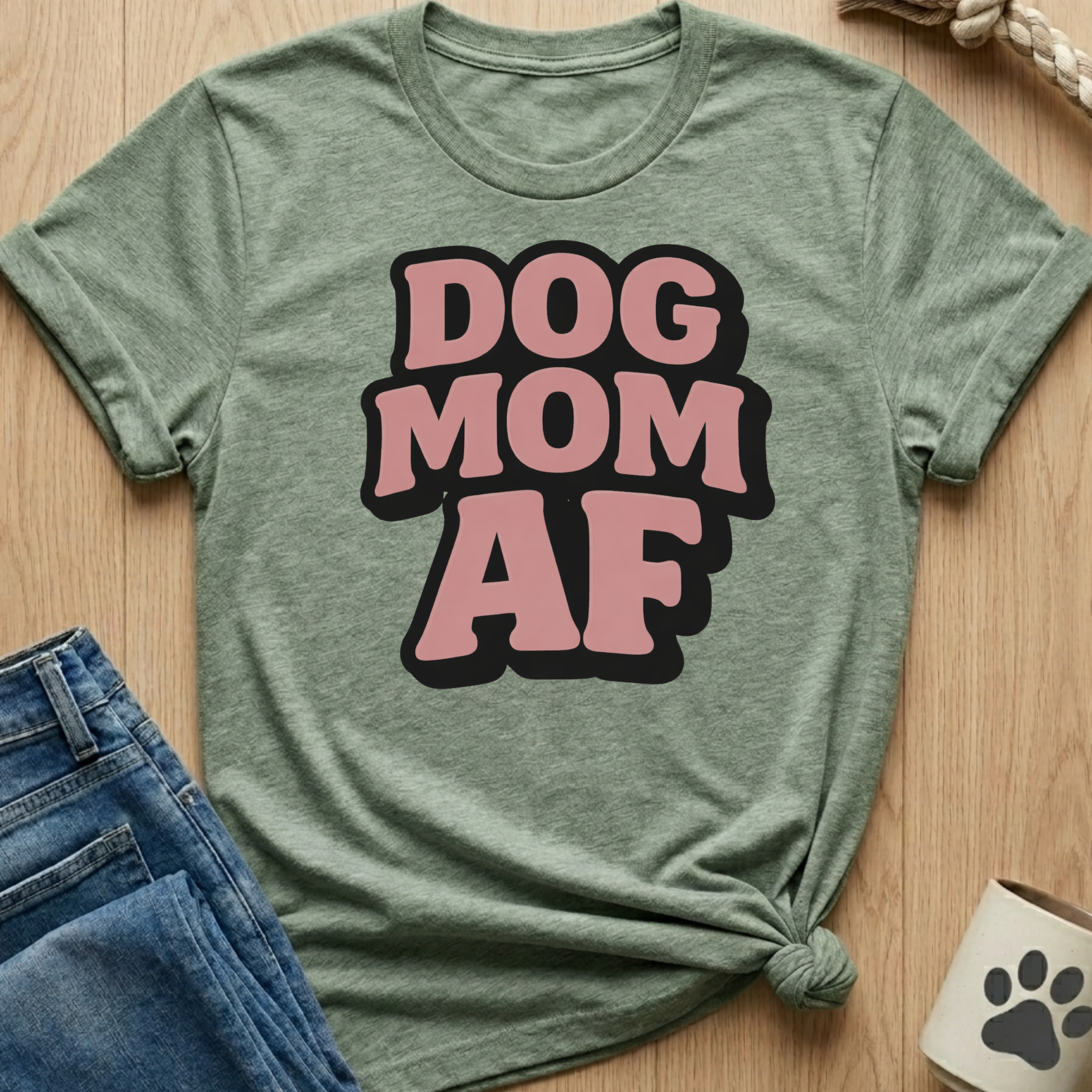 Dog Mom AF T-Shirt