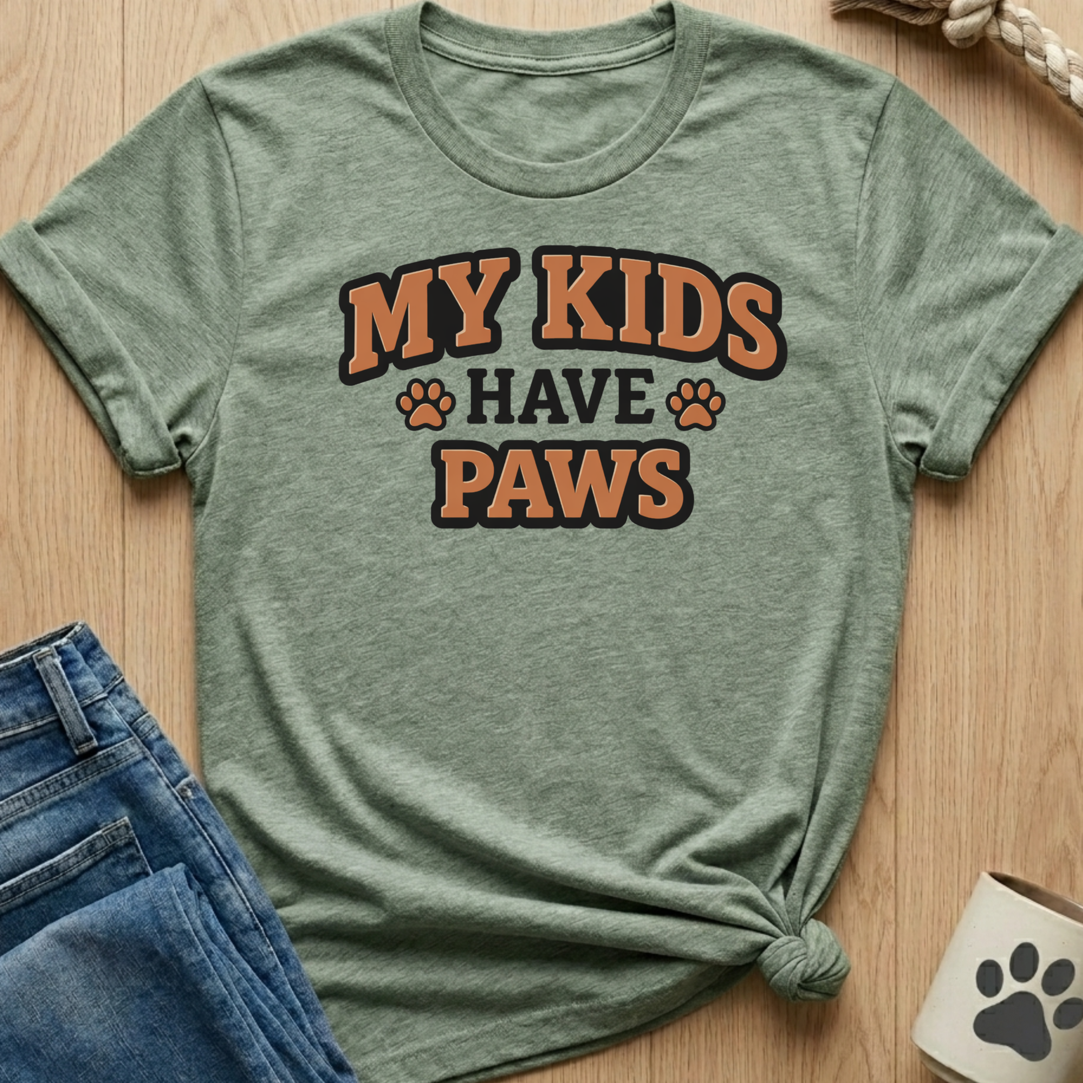 My Kid Have Paws T-Shirt