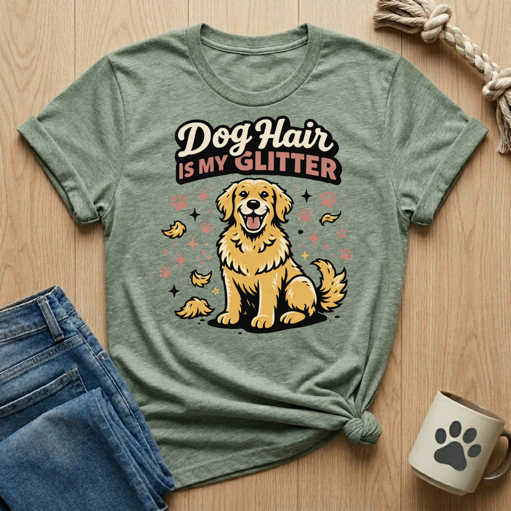 Dog Hair Is My Glitter T-Shirt