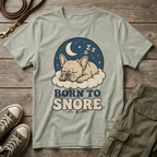 Frenchie Born To Snore Moonlight T-Shirt