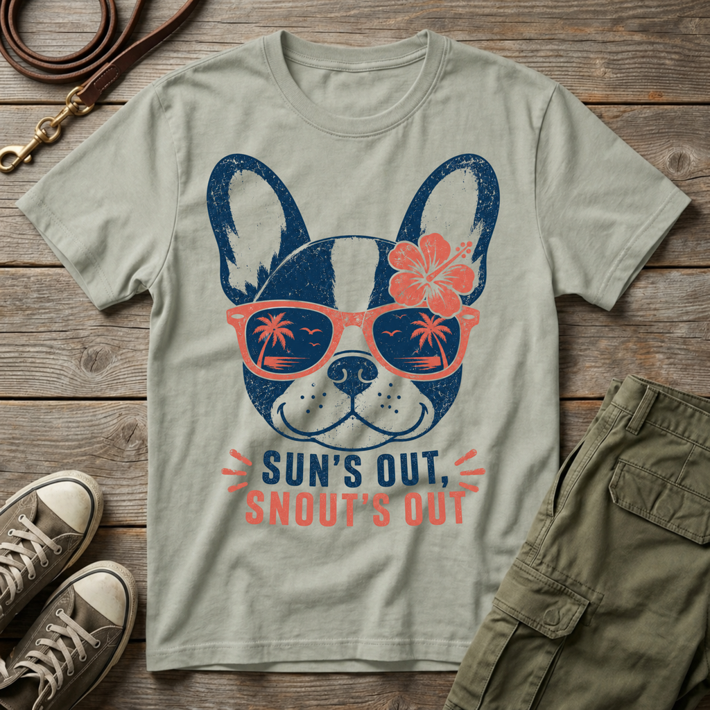 Frenchie Snout's Out T-Shirt