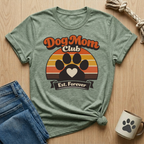 Dog Mom Club Est. Forever T-Shirt