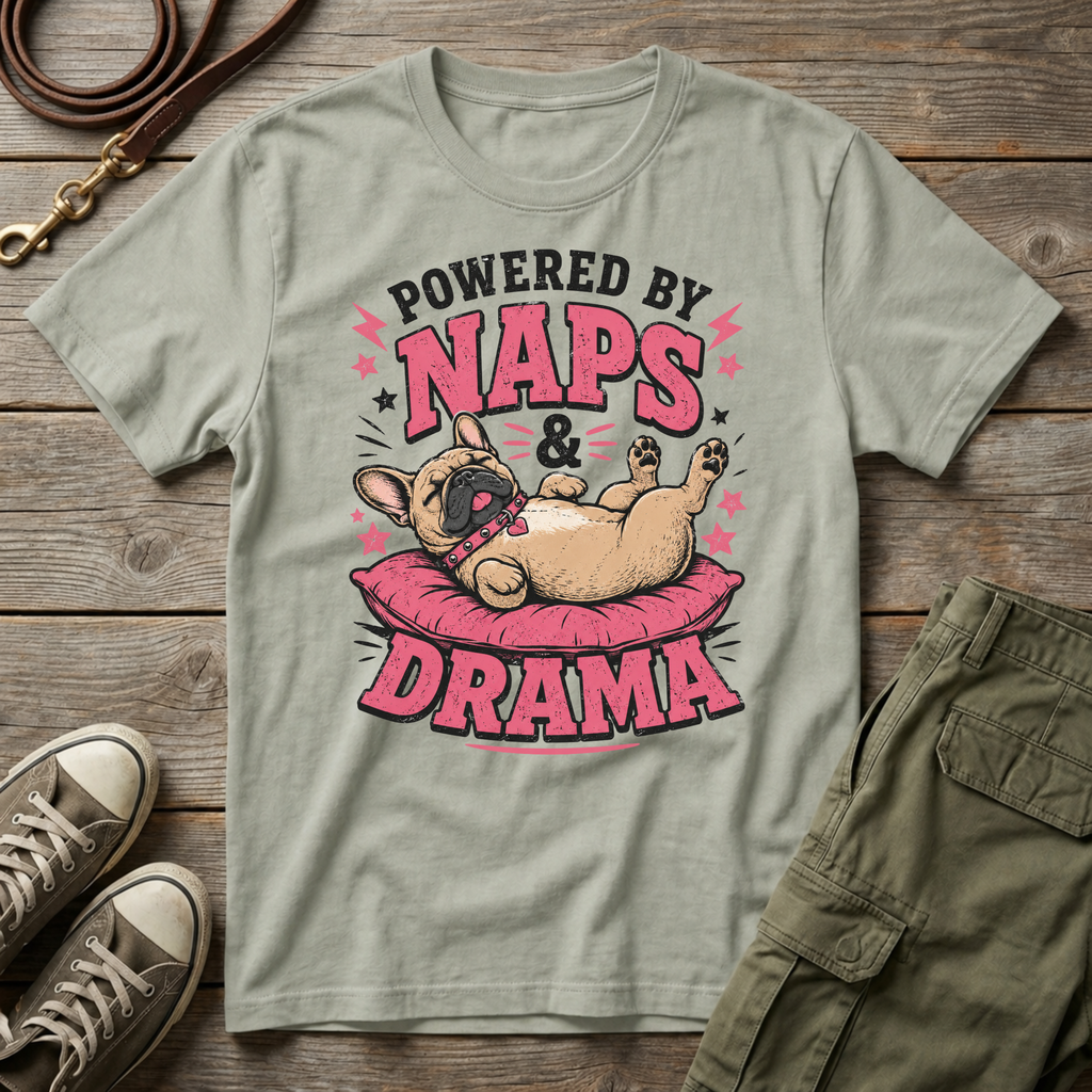 Powered by Naps & Drama T-Shirt