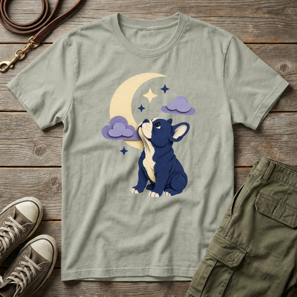 Moon Frenchie T-Shirt