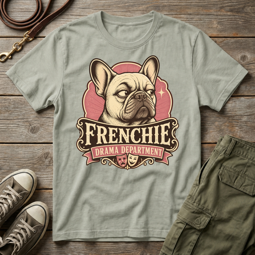 Frenchie Drama Department T-Shirt