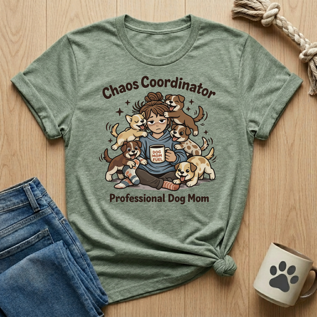 Chaos Coordinator - Professional Dog Mom T-Shirt