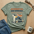 Interrupted Mid Workout T-Shirt
