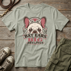 Bat Ears Big Feelings Frenchie T-Shirt