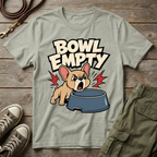 Frenchie Empty Bowl T-Shirt