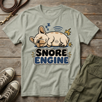 Frenchie Snore Engine T-Shirt