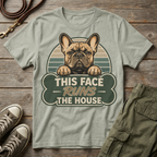 Frenchie Runs The House Sunset T-Shirt