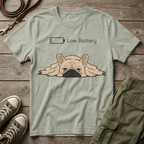 Frenchie Low Battery T-Shirt