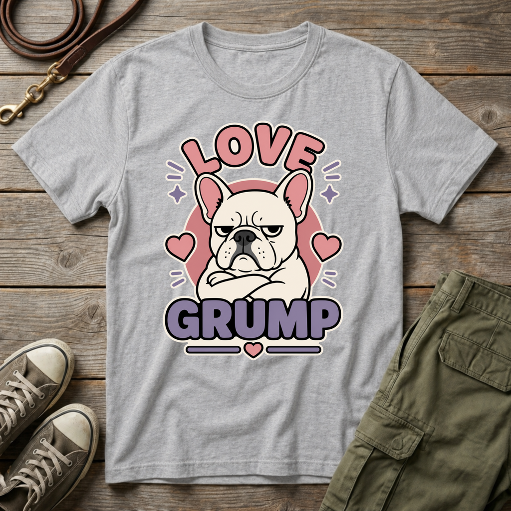 Frenchie Love Grump T-Shirt