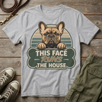 Frenchie Runs The House Sunset T-Shirt