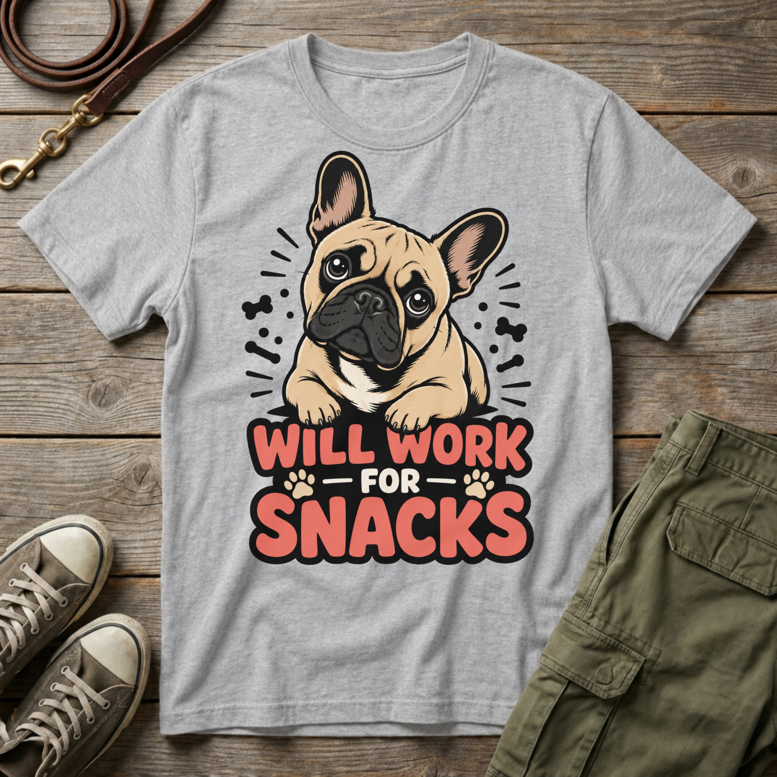Will Work for Snacks T-Shirt
