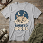 Frenchie Born To Snore Moonlight T-Shirt