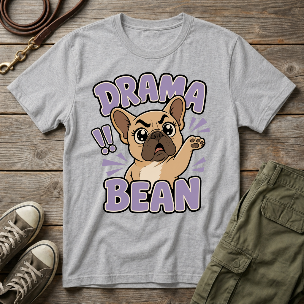 Frenchie Drama Bean T-Shirt