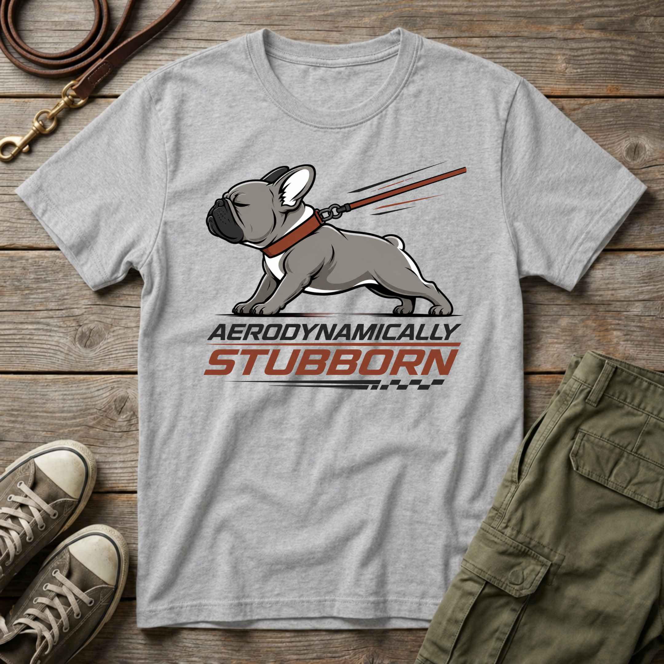 Stubborn Aero Frenchie T-Shirt