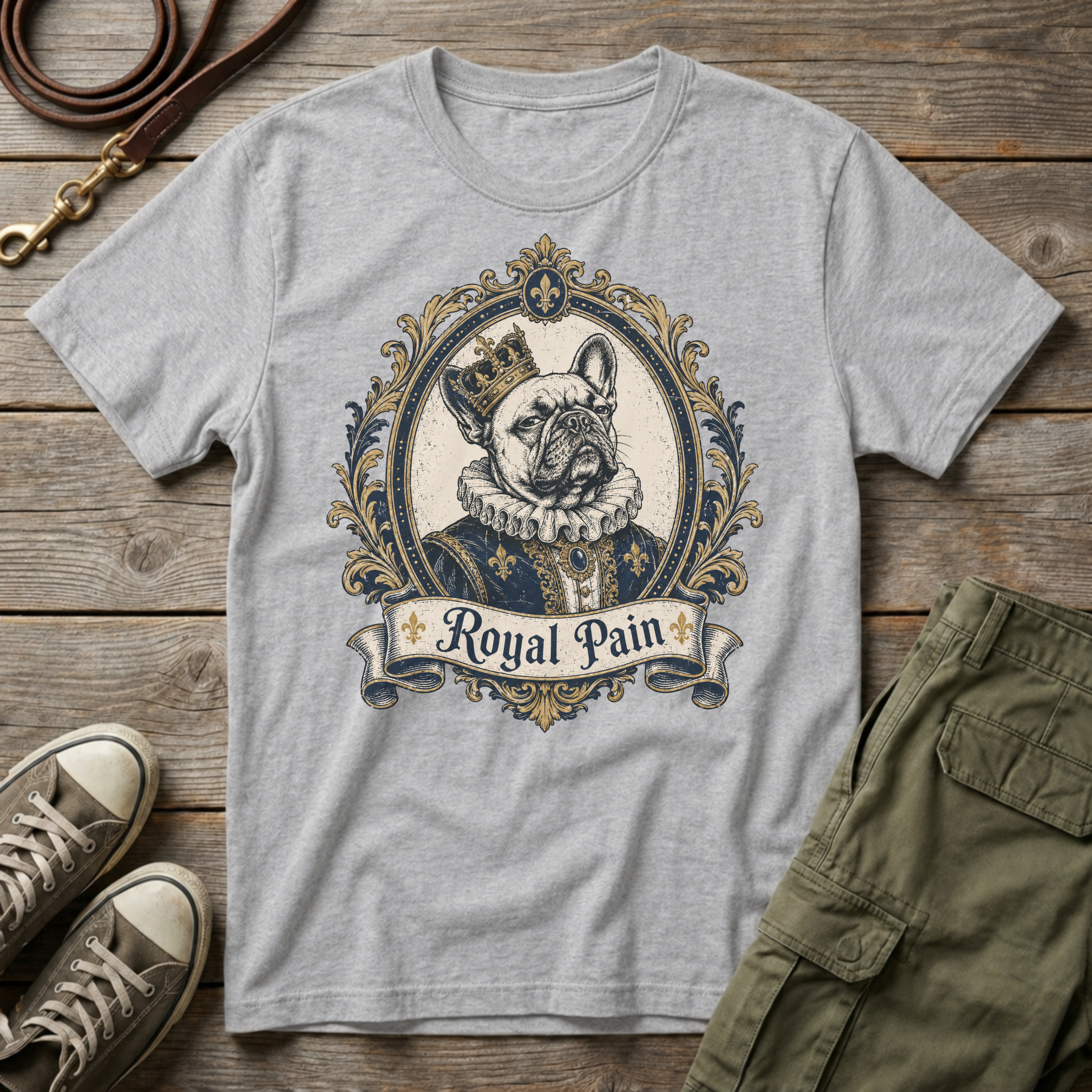 Frenchie Royal Pain T-Shirt