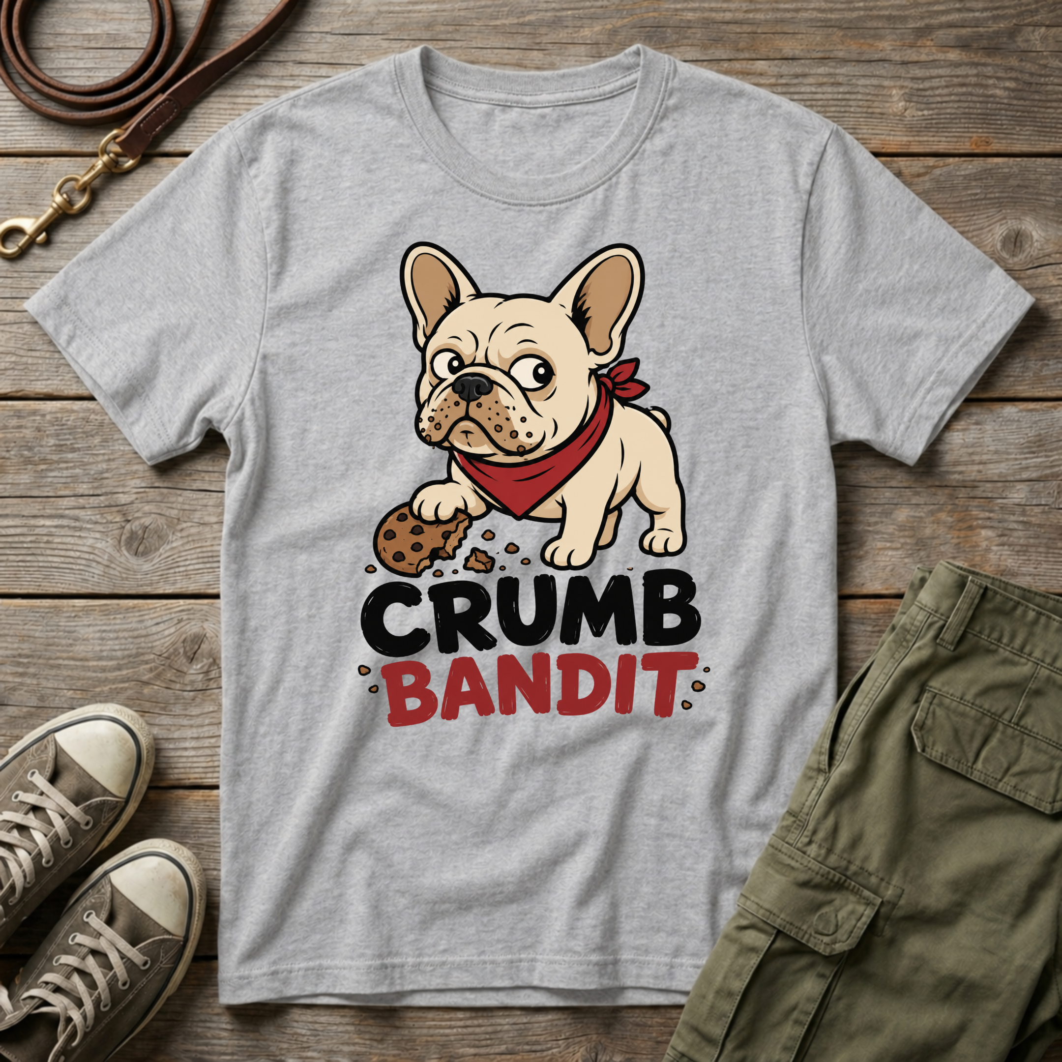 Frenchie Crumb Bandit T-Shirt