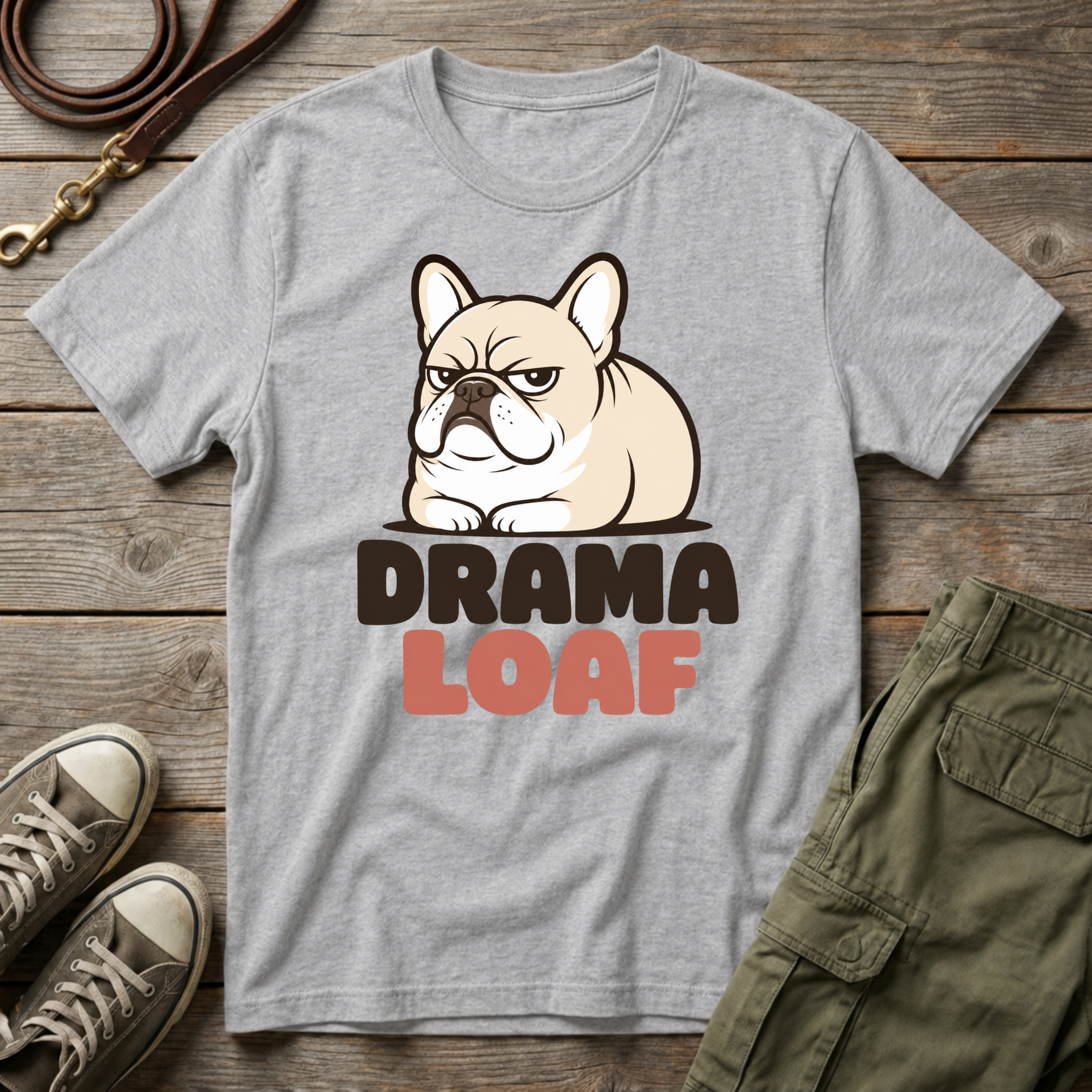 Frenchie Drama Loaf T-Shirt