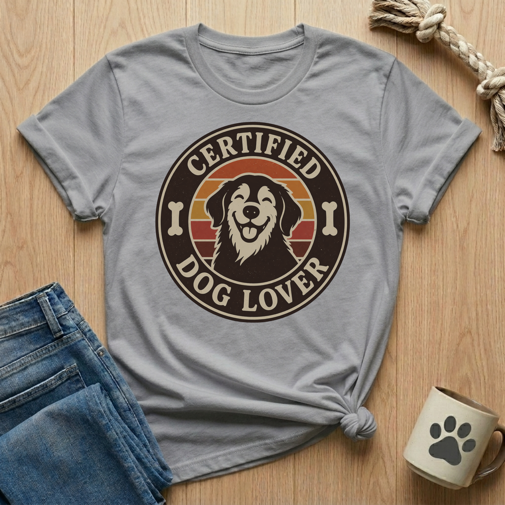 Certified Dog Lover T-Shirt