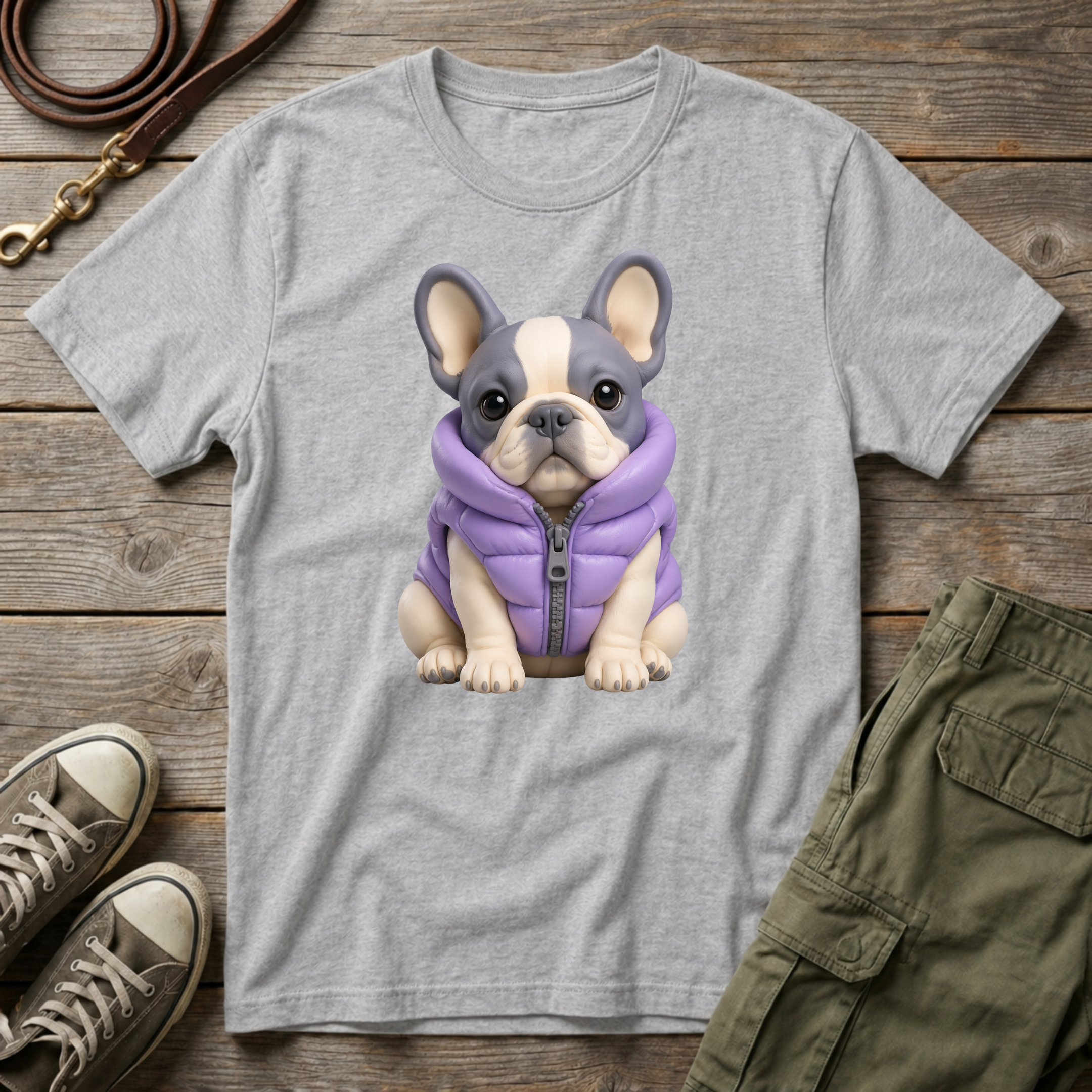 Frenchie Puffer T-Shirt