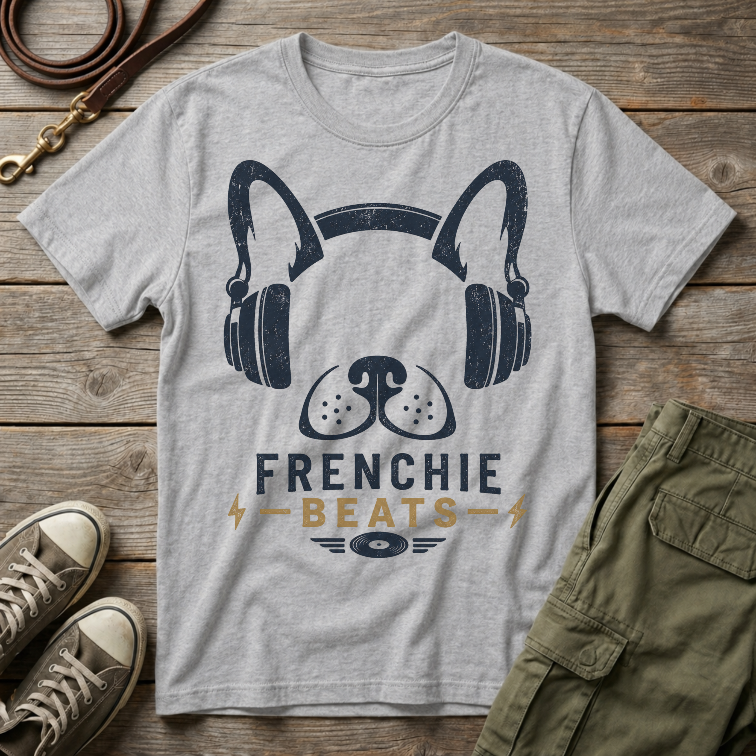 Frenchie Beats T-Shirt