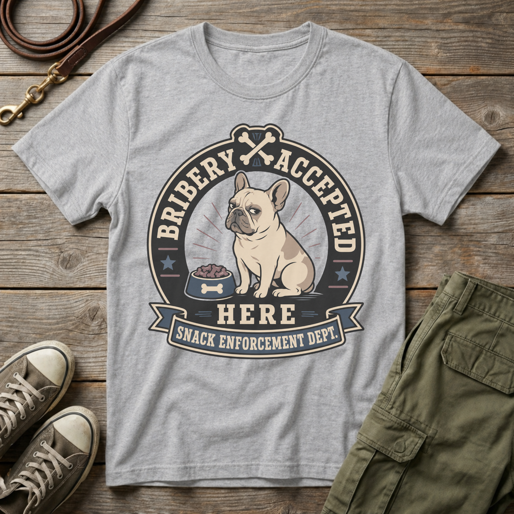 Bribery Accepted Here T-Shirt