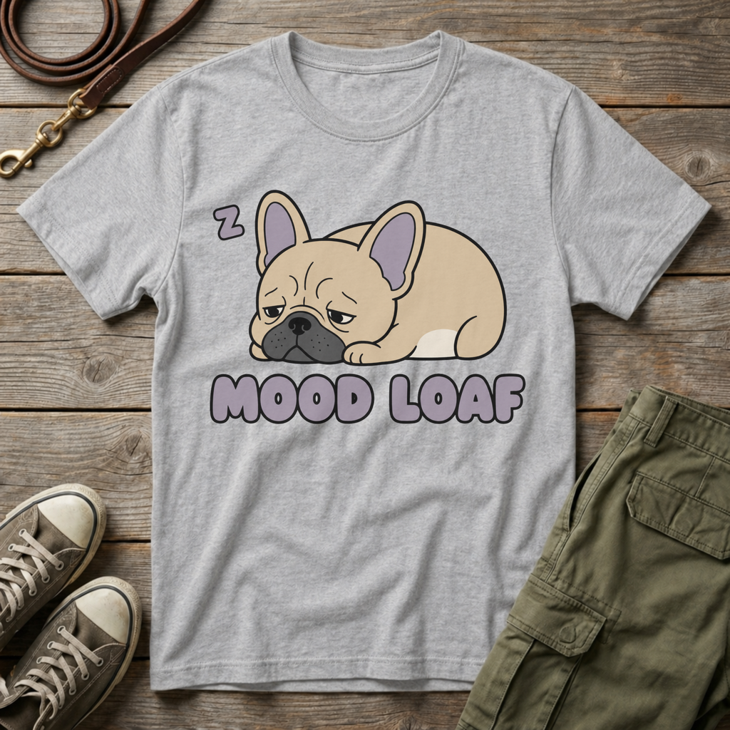 Frenchie Mood Loaf T-Shirt