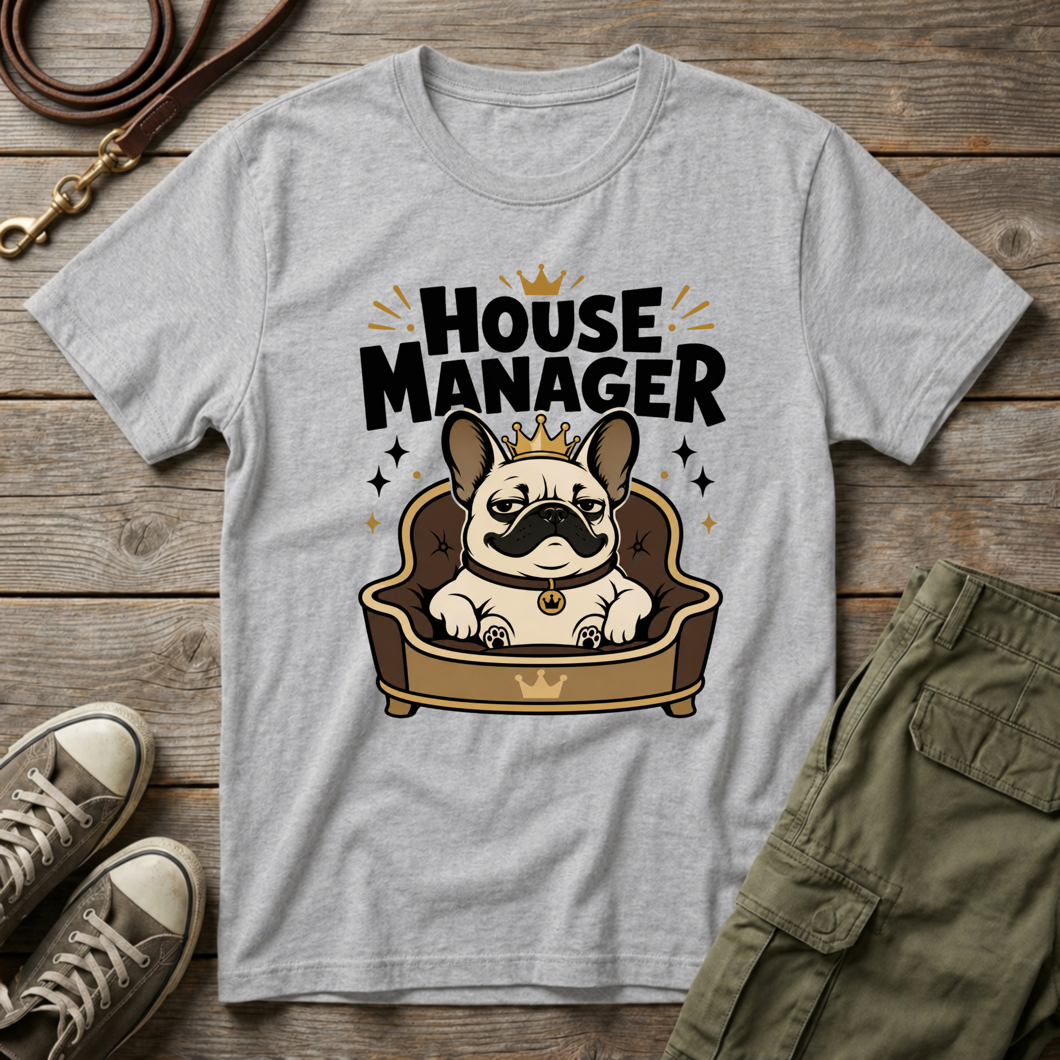 Frenchie House Manager T-Shirt